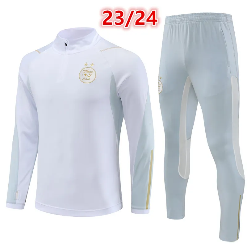 2023 2024 maillot algerie football tracksuit Men and kids om Marseilles 23  24 algeria soccer tracksuit Algerie training suit kit survetement foot