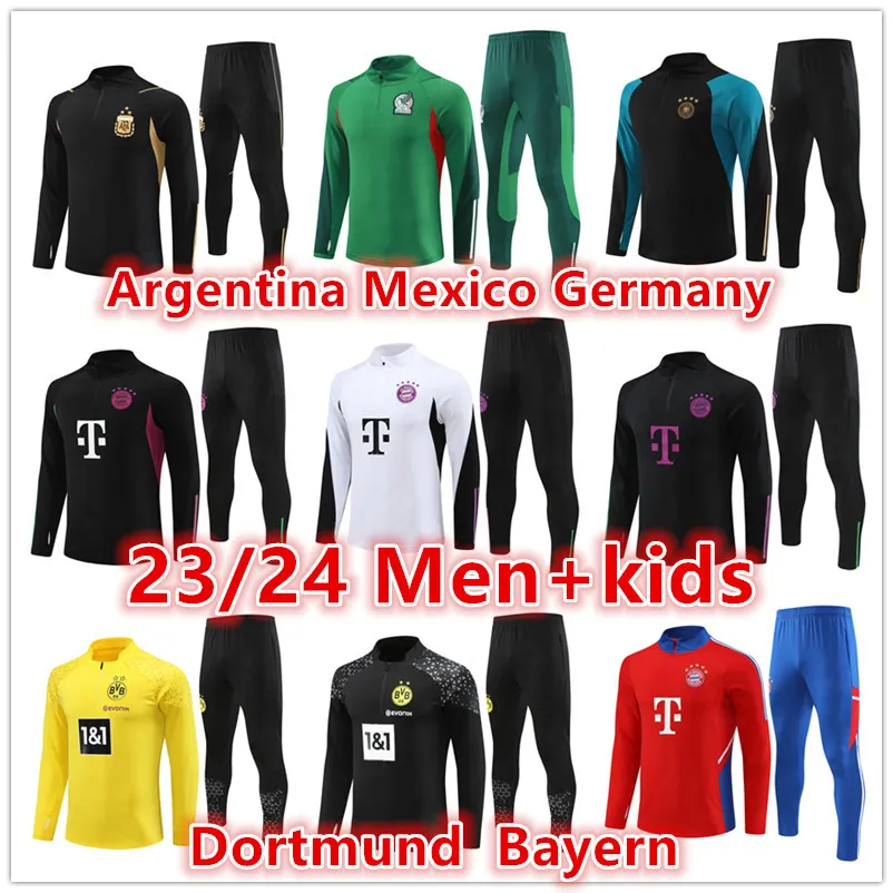 2023 2024 Argentina Soccer Tracksuit Training Suit Jacket Men And