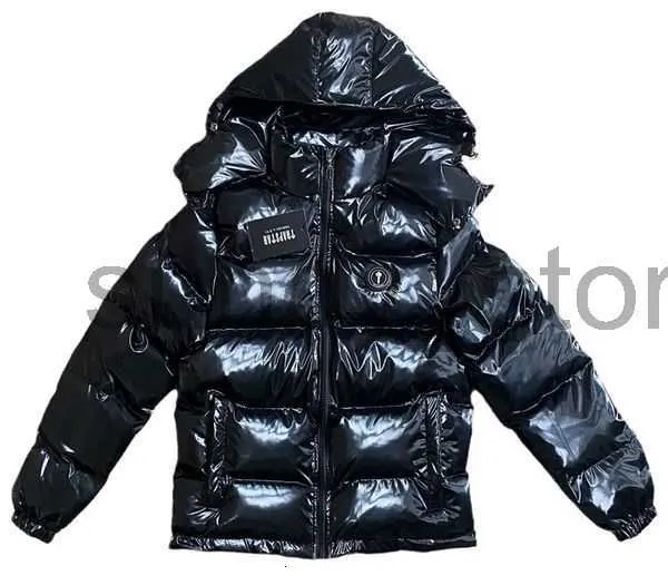 Trapstar London Trap Down Jacket Parka Men Women Luxury Brand Shiny