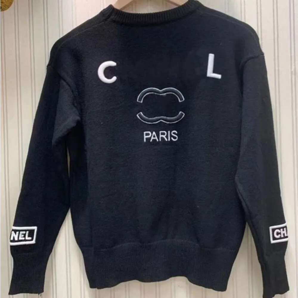 Mode de luxe femmes pull marque Ch Sweatshirts femme canal pull lettre CC lâche surdimensionné tricot à manches longues femme sweat dames hauts pulls SERJ