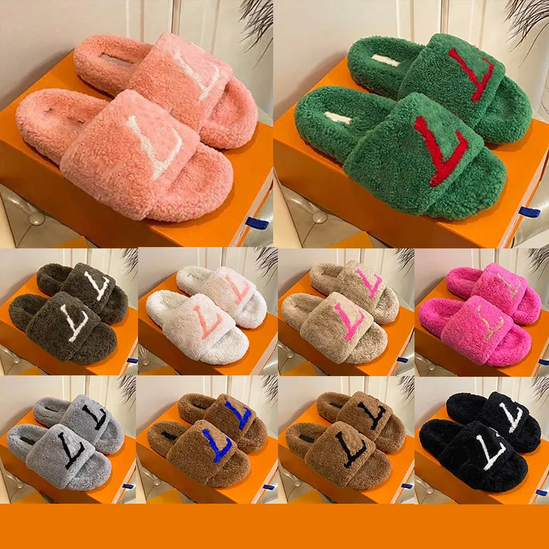 Designer Furry Fluffy Platform Shearling Slippers Womenss For Women 2023  Paseo Comfort Indoor House Shearling Slippers Womens With Wool Rubber Sole  Available In Sizes 35 42 From Sports_2028, $22.16 | DHgate.Com
