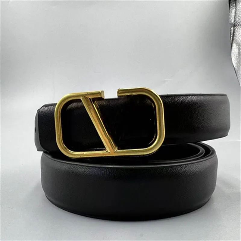Designer Belts Womens Width 2.5cm Multiple Colors Metal Buckle Business ...