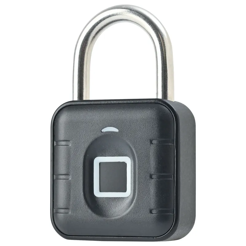 Mini Smart Fingerprint Padlock USB Recharge Waterproof Electronic Lock Keyless Anti-theft Security Door Lock Luggage Suitcase