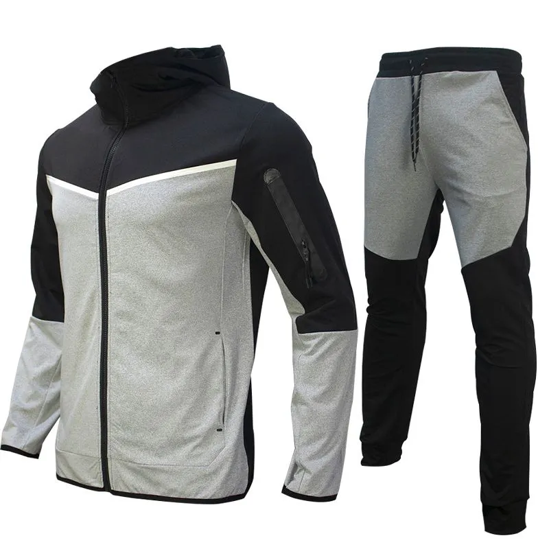 Centralcea Drilll UKDRip Mens Tracksuit Tech Set Designer Track Suit Europe American Basketball Rugby Dwuczęściowy damski kurtka z kapturem damskiego Spodnie 133