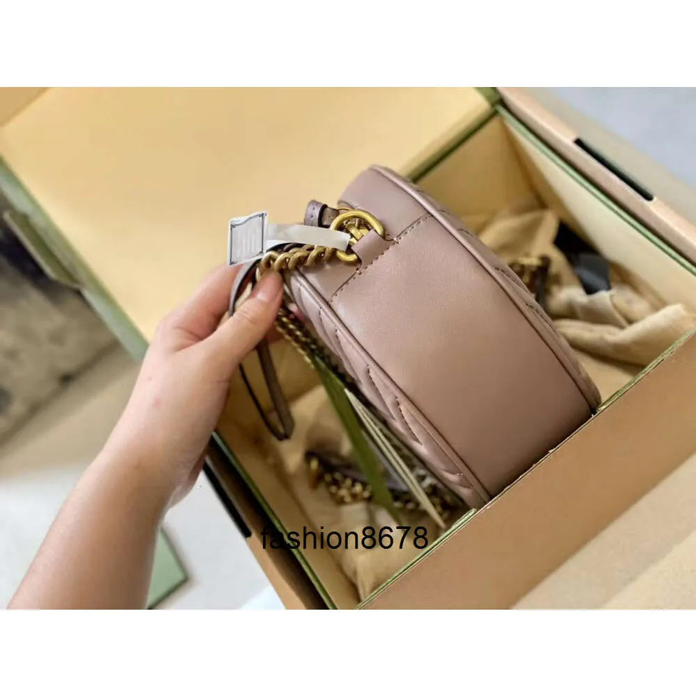 top Borse Borse da sera ysiykiy Donna Designer Marmont Mini CrossBody BOn Point Dettagli Moda Borsa rotonda a catena piccola Ophidia Luxurys Designer LOVE spalla circolare