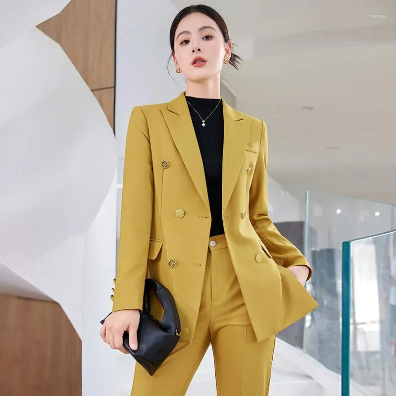 Yellow Belted Two Piece Skirt Suit – FashionByTeresa