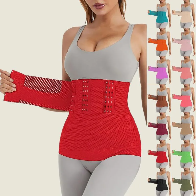 Resistance Bands for Women Breathable Elastic Waist Trainer for Sports Made with Plastic Waistband and Buckle
