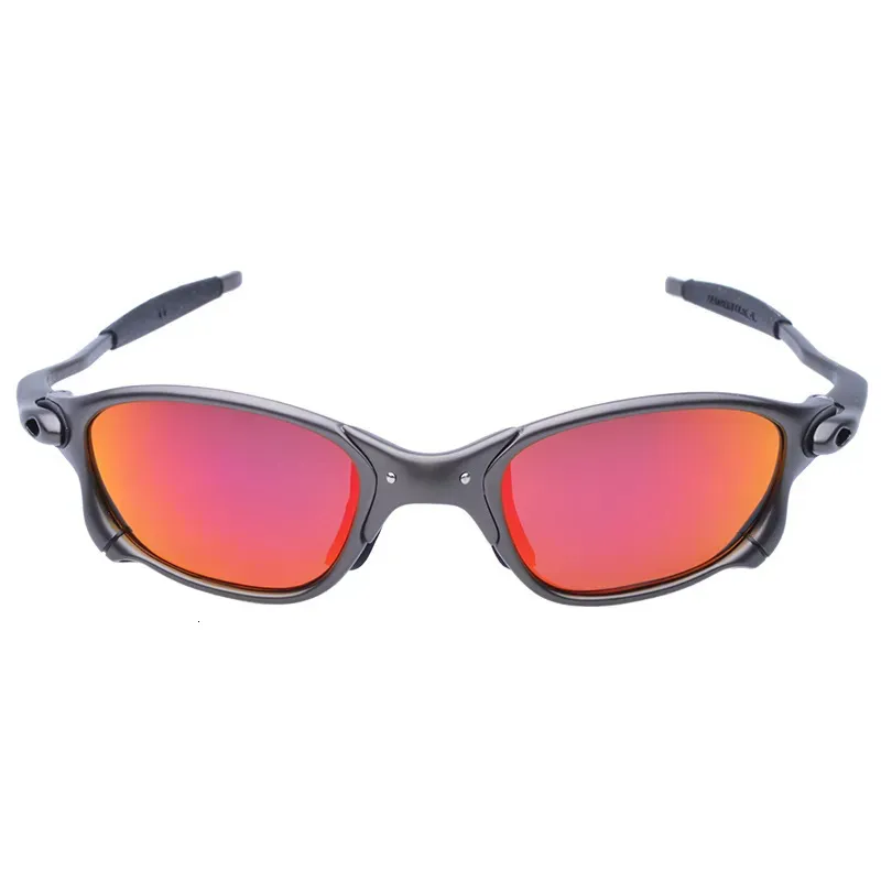 Lunettes de plein air VTT homme lunettes de soleil polarisées lunettes de cyclisme UV400 lunettes de soleil de pêche lunettes de vélo en métal lunettes de cyclisme lunettes d'équitation D4-3 230928