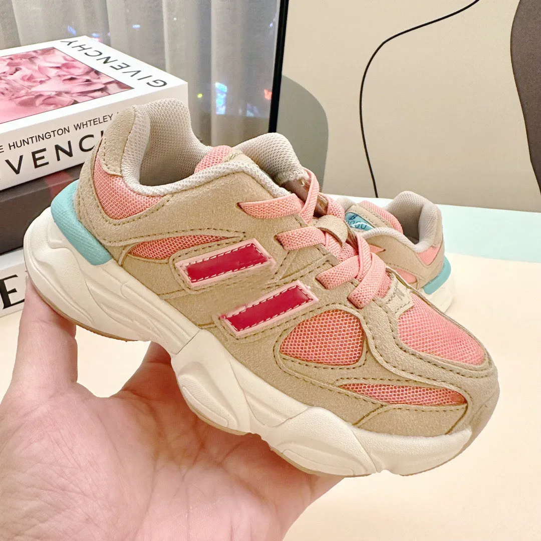 25Colors Suede Kids Running Shoes Outdoor Trail Sneakers for Boys