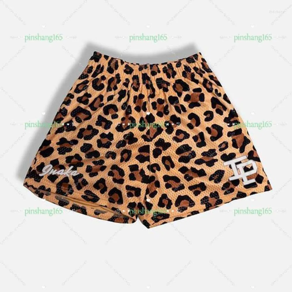 Herren-Shorts Leopard Inaka Power Damen-Klassik-Gymnastik-Basketball-Mesh-Lauf-Fitness-Sport-IP-Workout-Shorts