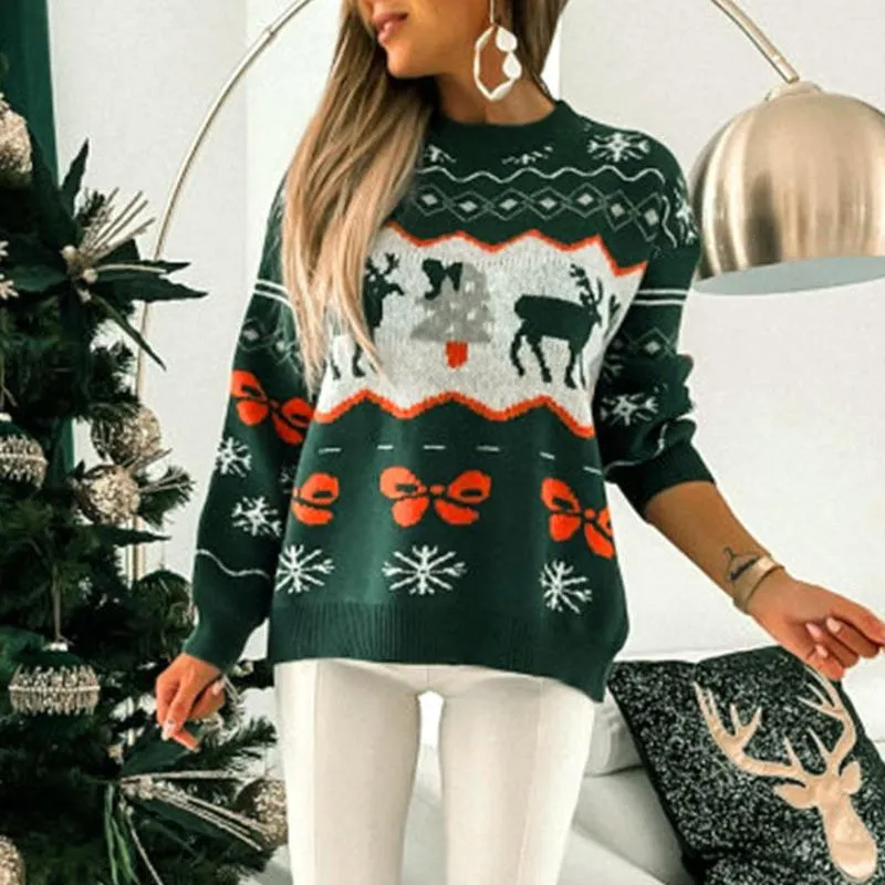 Women's Sweaters Autumn Winter Ugly Christmas For Women Fun Cute Wintertime And Holiday Parties Pullover Vest
