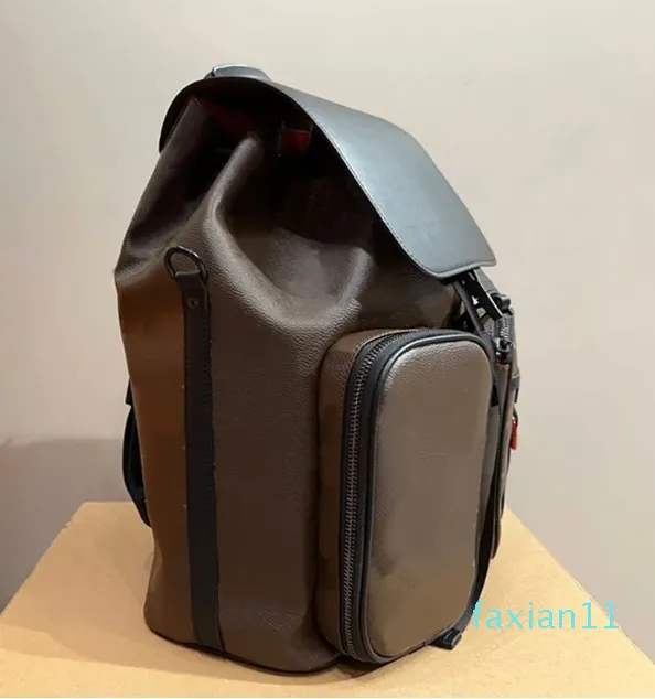 Designer ryggsäck män duk bagage rese man lyx axel duffel väska klassisk rutig mönster handväska back pack stor kapacitet