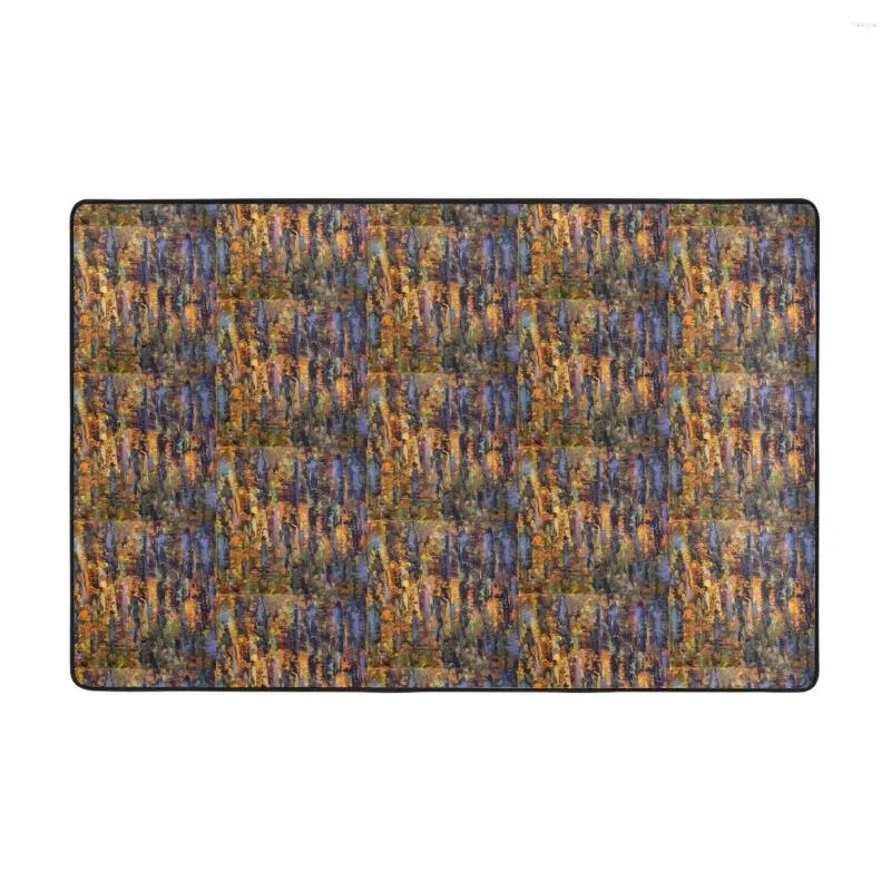 Tapis Tapis de sol en polyester antidérapant, décoration de sol, salle de bain, cuisine, chambre à coucher, 60x90