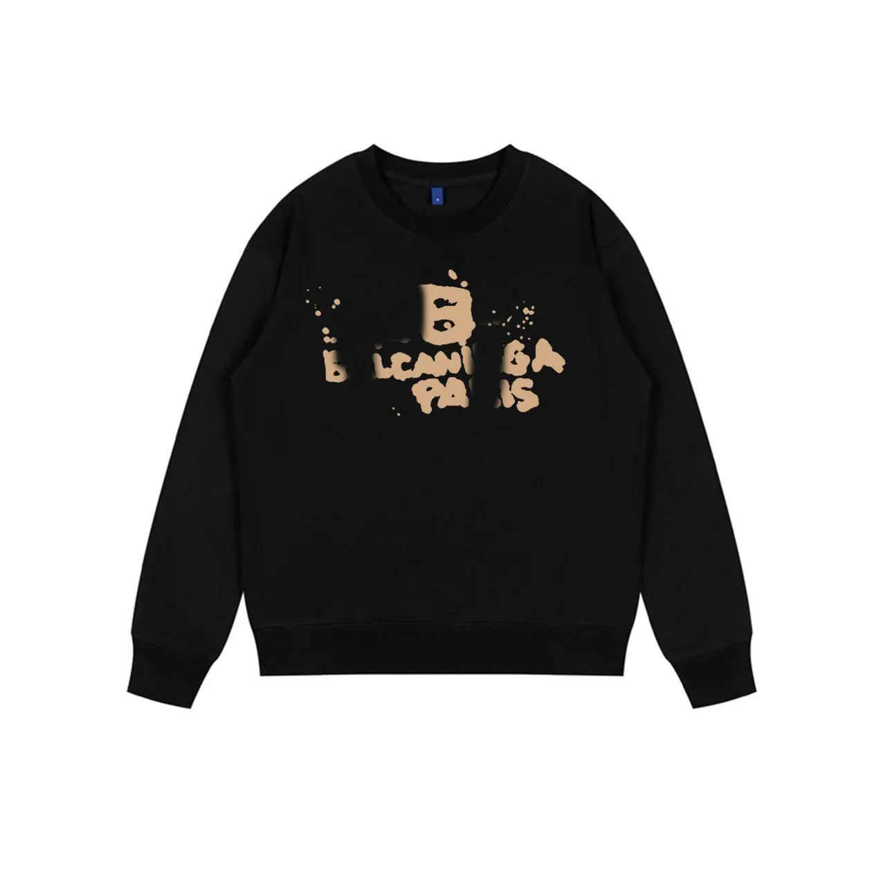 Designer-Kapuzenpullover Alenciag Inkjet Graffiti Letter Print Drop Shoulder Pullover Pullover Vielseitig Slim Fashion Langarm Kapuzenpullover Couple Style