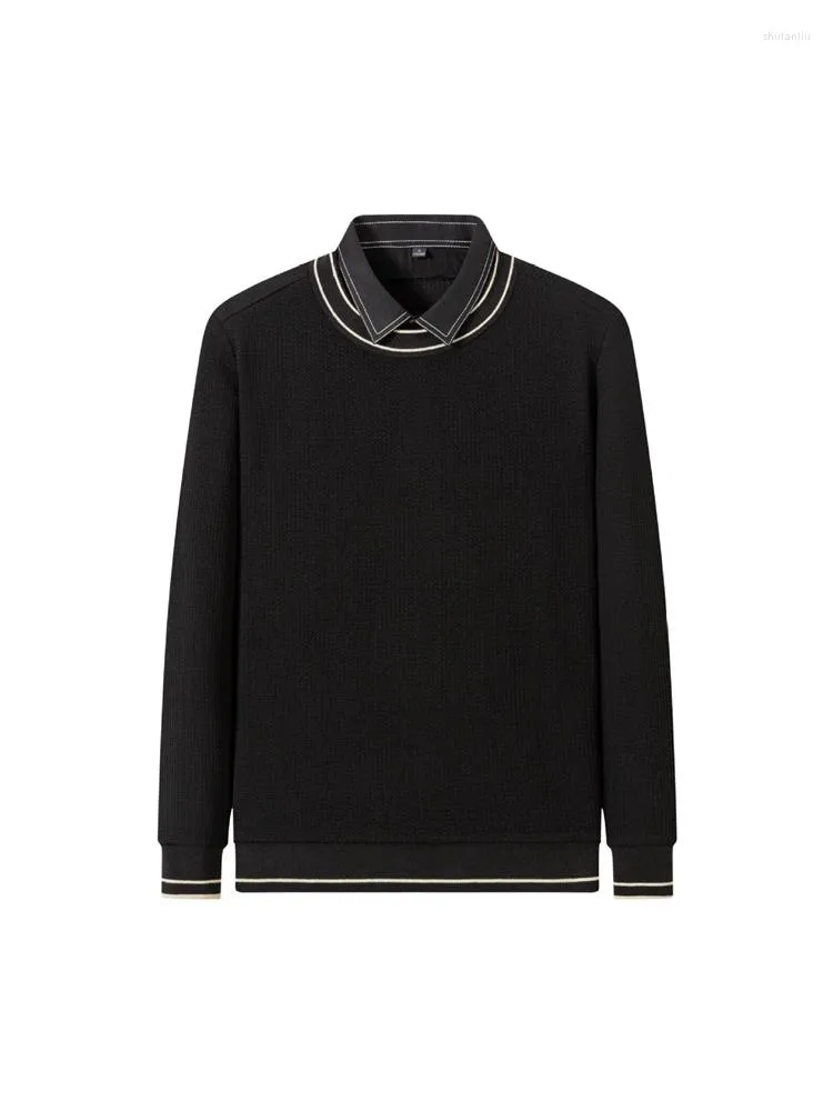 Felpe Con Cappuccio Da Uomo False Pullover In Due Pezzi 2023