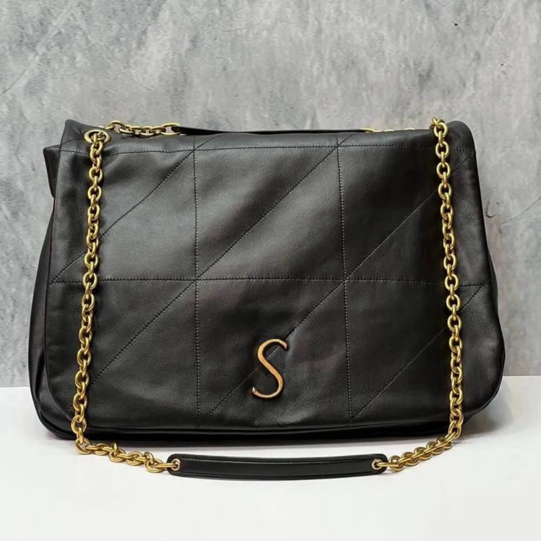 Högkvalitativ Jamie 4.3 Designer Bag Luxurys Handväskor Kvinnors underarm axelväskor stora quiltade lammskinn kedja crossbody tygväska handväska 10a dhgate väskor