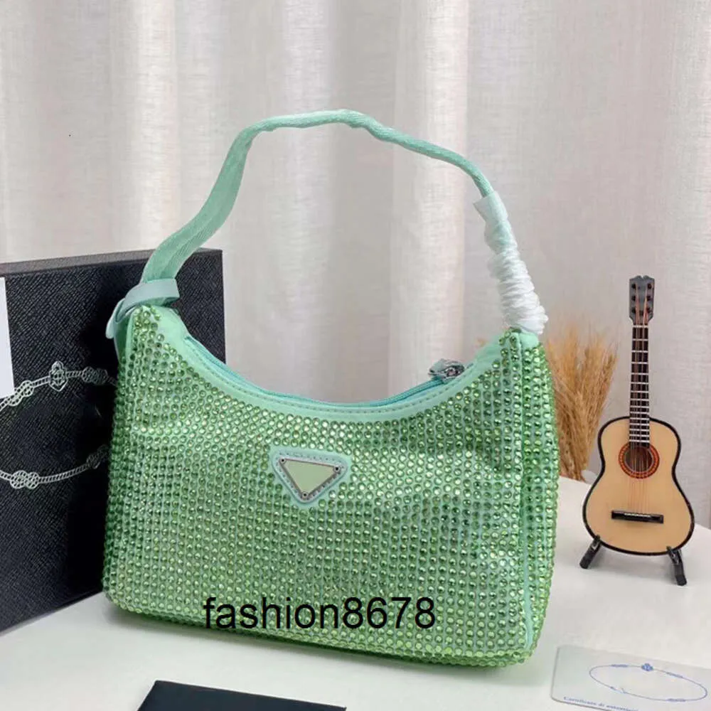 Top Sacs Sacs de créateurs de soirée Sacs à main en nylon pour femmes Sacs à main en diamant de qualité supérieure Sac à main en toile Sac à bandoulière en cristal Hobo Sac à bandoulière pour femme Sac à poitrine Fashion Tote Lady POC