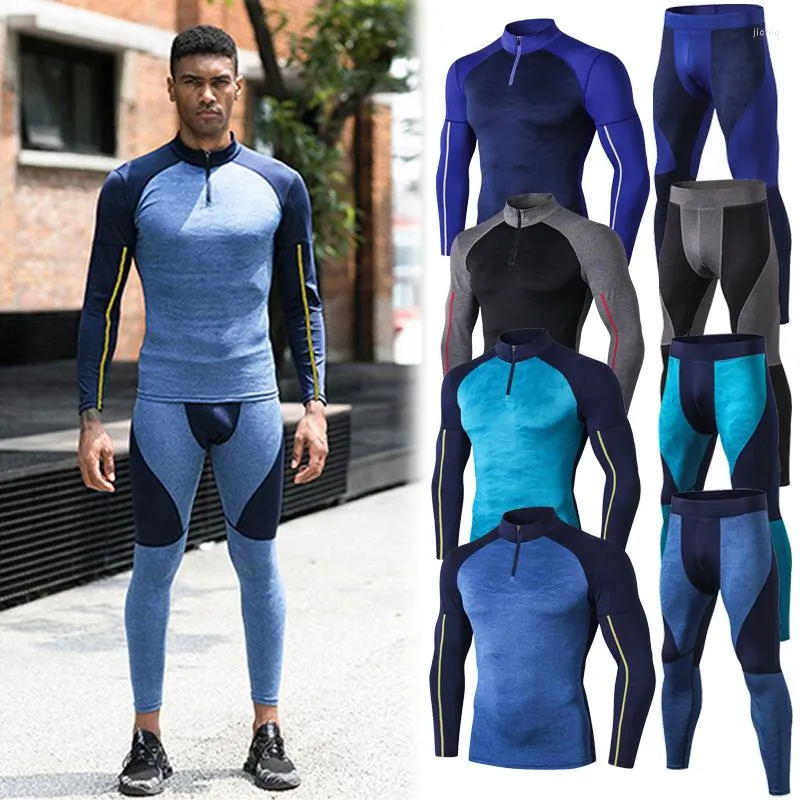 Roupa interior térmica masculina esporte sorte john sexy para homens calças de brim longas secagem rápida johns inverno correndo cuecas pijamas homem zona dos homens