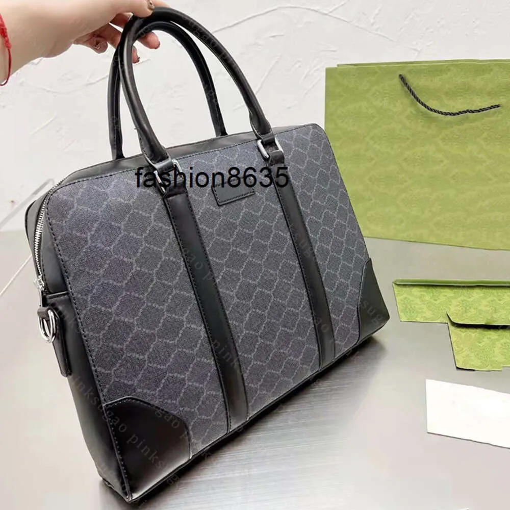 Genuine Leather Laptop Bag for Men and Women Pink Briefcase Tote Crossbody Bag Computer Bags Designer Handbags Top Quality Large Capacity XY03081