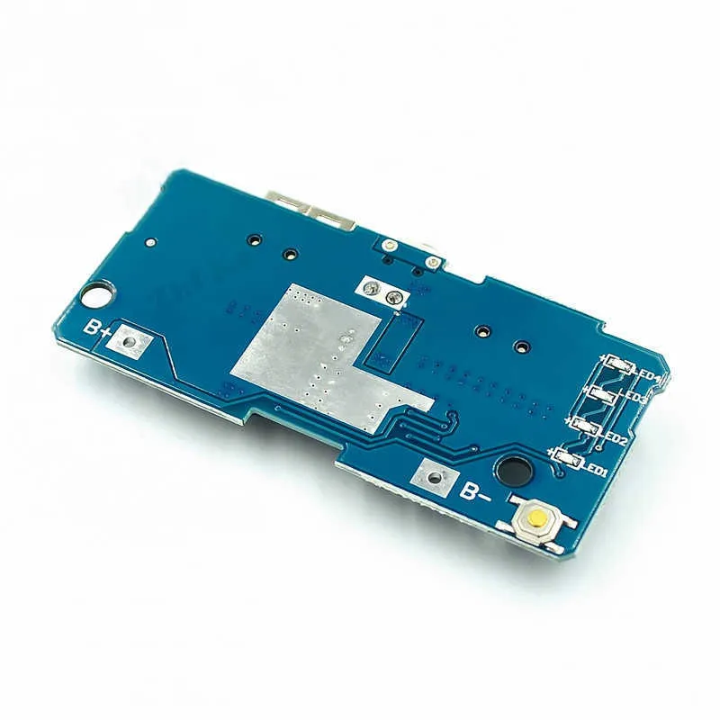 18650 double Micro USB 3.7V à 5V 2A Boost batterie externe Mobile avec LED bricolage 18650 chargeur de batterie au Lithium carte PCB Module intensifié