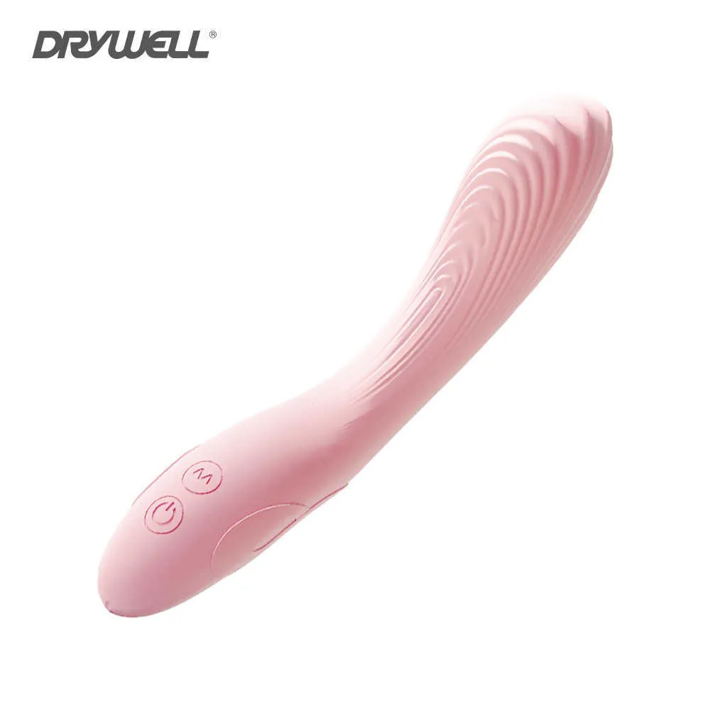 Предметы красоты Drywell Dildo Vibrator Sexy Toys для женщины силиконовые вибрации Av Stick Women Clitoris стимулятор G-Spot женские мастурбаторы