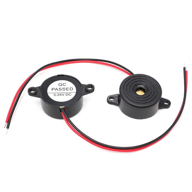 Mini Buzzer Module Mini Active Buzzer - 12V DC Alarm Module with 90dB Continuous Sound ...