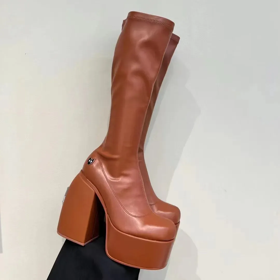 Bottines en top tissu stretch