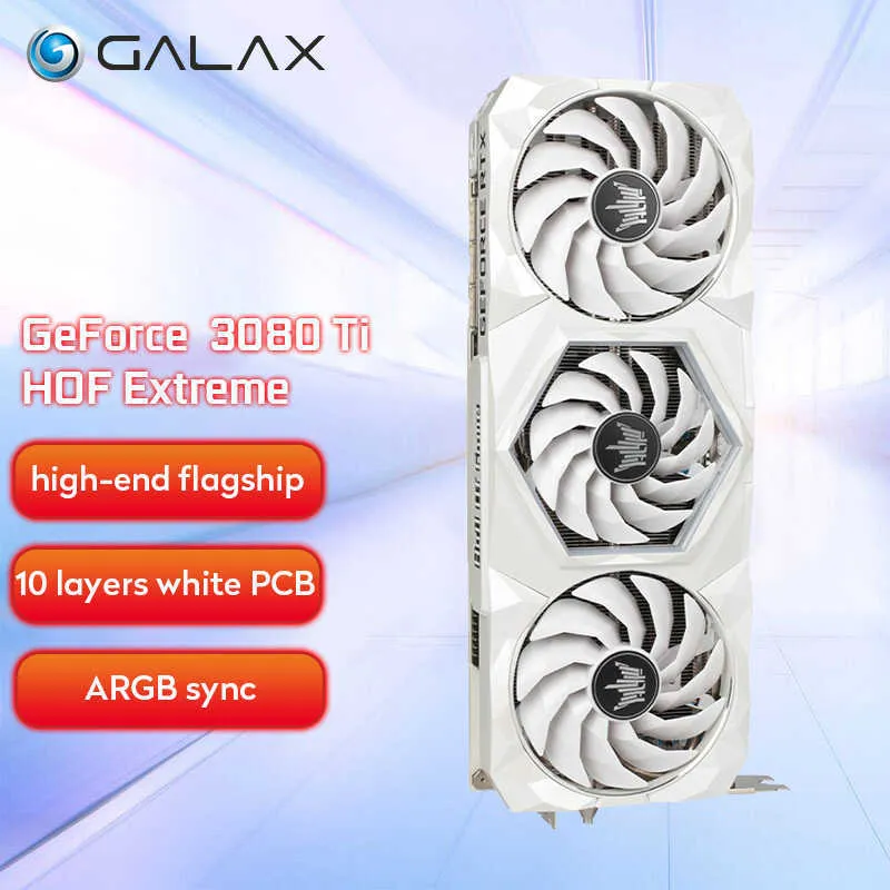 GALAXY NEW RTX 3080TI 12G GDDR6X Nvidia Computer Game Graphics Cards Vdeo Mining RTX3080TI GPU