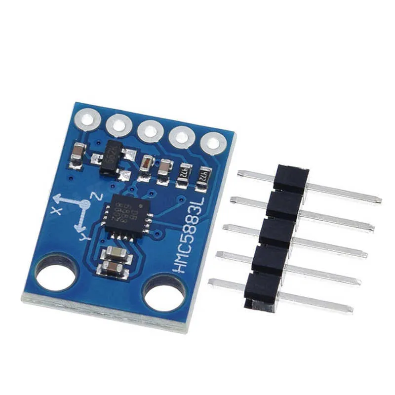 GY-273 IIC 3V-5V HMC5883L Triple Axis Compass Magnetometer Sensor Module Three Magnetic Field For Arduino