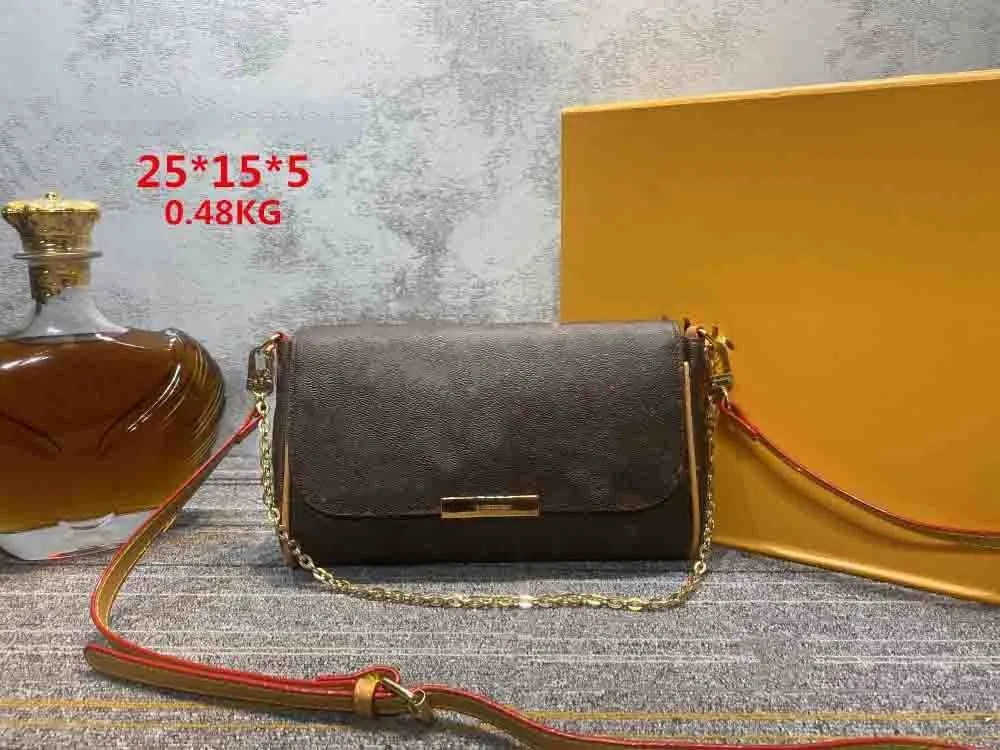 Fourre-tout célèbre chaîne Totes sac M0nogram cuir souple designer de luxe sac à main femmes bandoulière sacs à bandoulière M40718 sac à main préféré PM étui classique