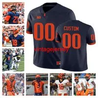 Illinois Fighting Illini 18 Brandon Peters College Football Jerseys 26 Mike Epstein 3 Jakari Norwood 13 Patrick Bryant 9 Coran Taylor Custom