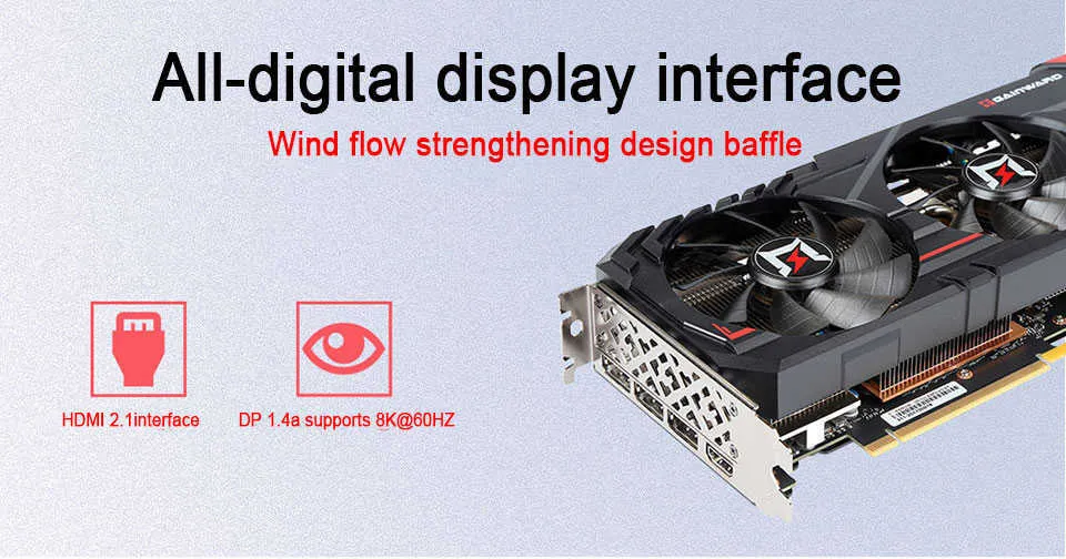 Gainward RTX 3060 Ti 8GB GDDR6 ゲーミング グラフィックス カード