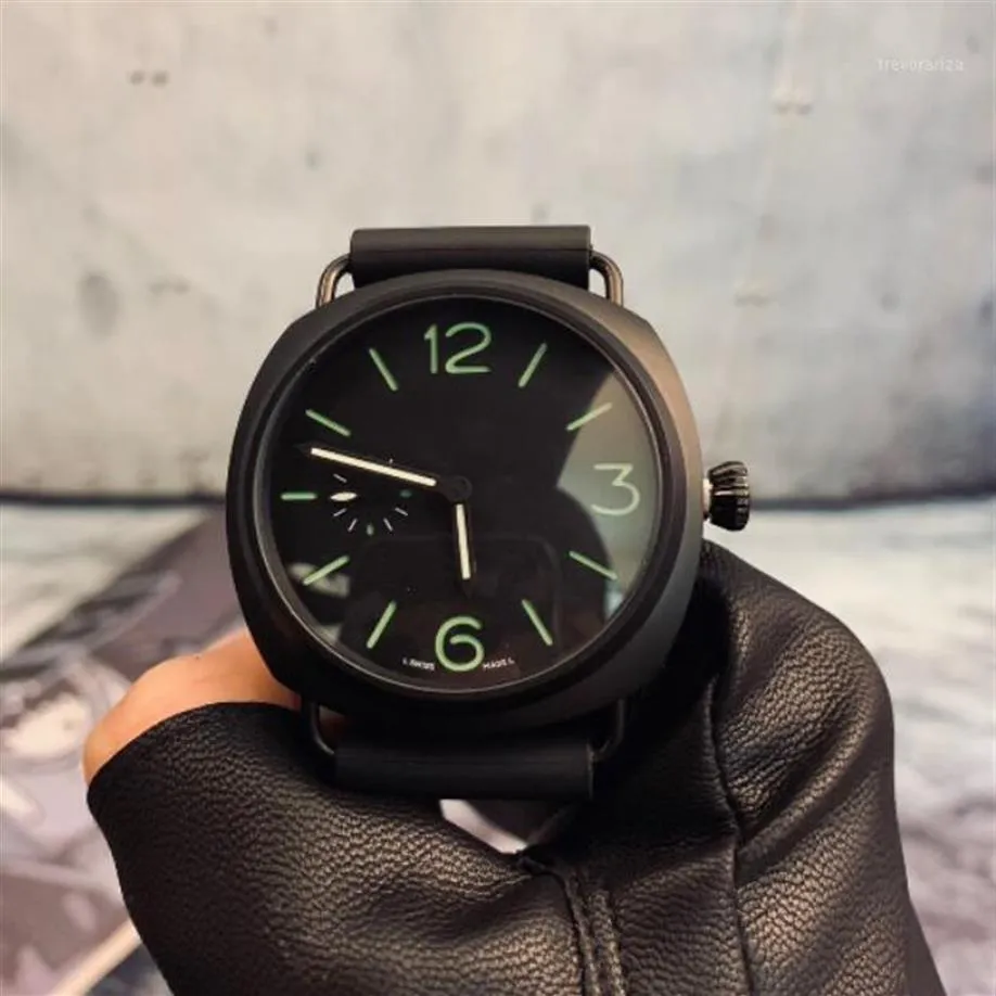 Luxury Men Watches Automatic movement 44mm Leather Band Waterproof Wristwatches 316L Watchcase Wristwatches Classic Men Watches1217h