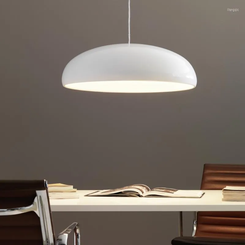 Pendant Lamps Fashion Simple Hanging Lamp Creative Restaurant Dining Table Bedroom Aluminum Light Fixture E27 110V 220V