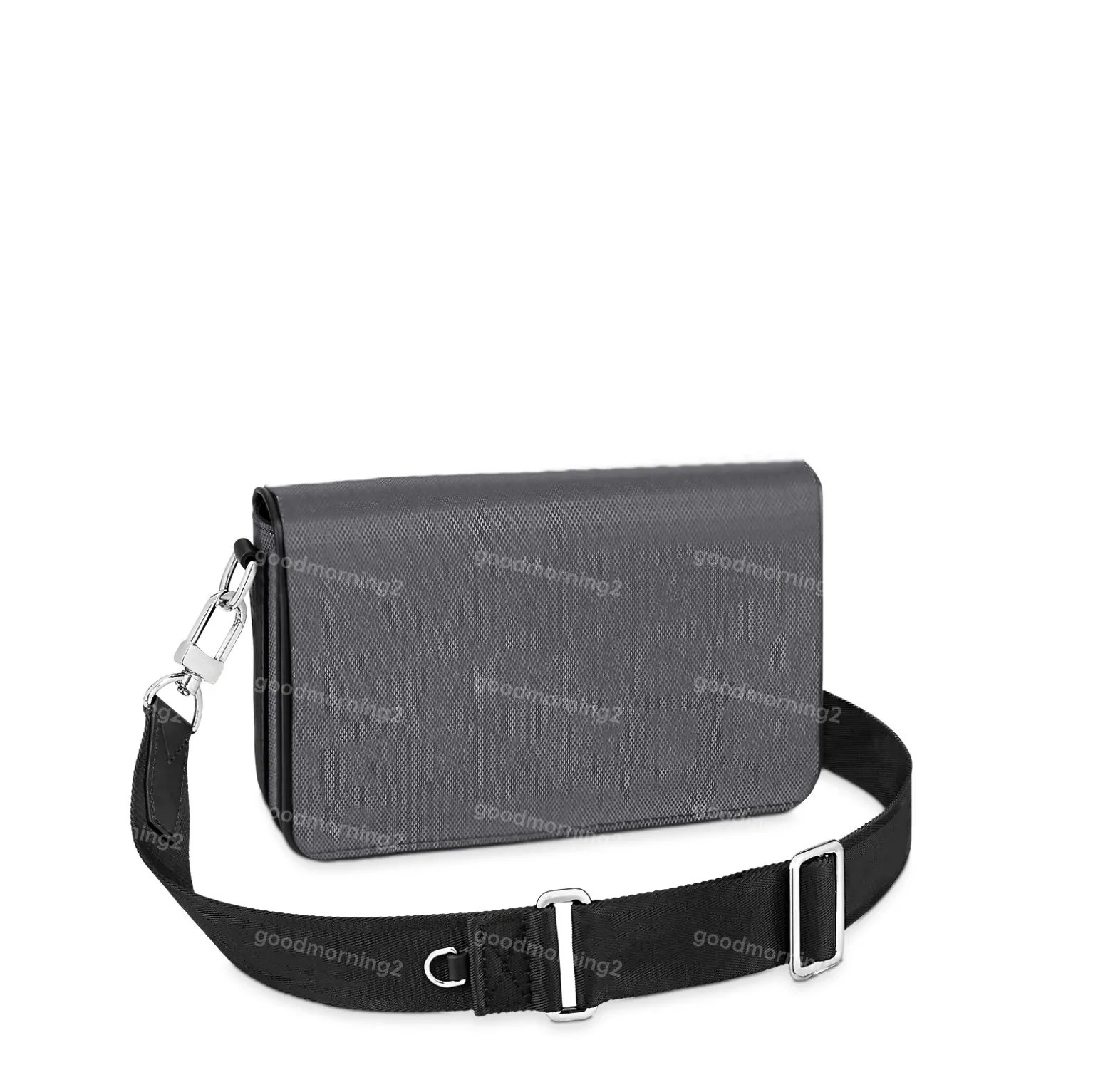 Designerskie torby męskie Portfel kwadratowy słynne luksusowe mężczyźni Messenger Crossbody Bag Mały rozmiar Man Outdoor Storage Telefon komórkowy Moneta Press Projekt liter