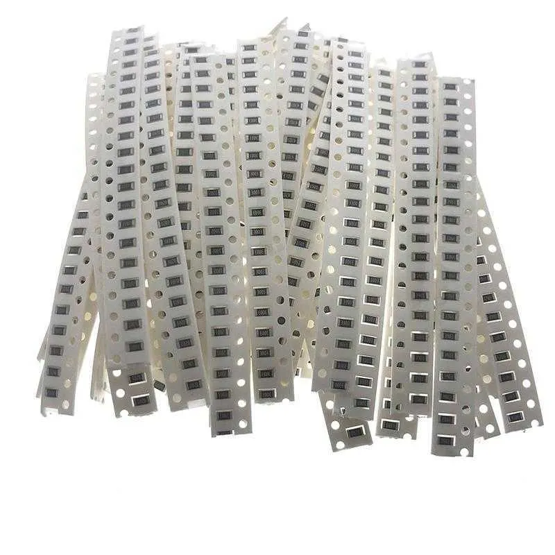 680pcs/lot 3.3R to 1M 34 kinds of 1% 1206 chip resistor package by 20pcs