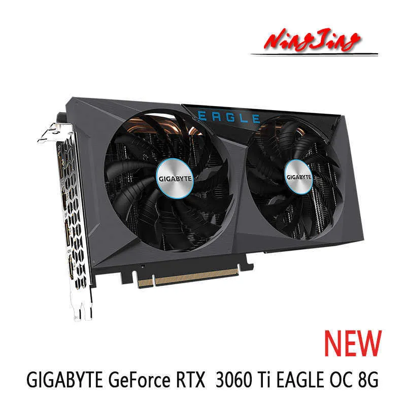 GIGABYTE GeForce RTX 3060 Ti Eagle OC 8GB GDDR6 Graphics Card