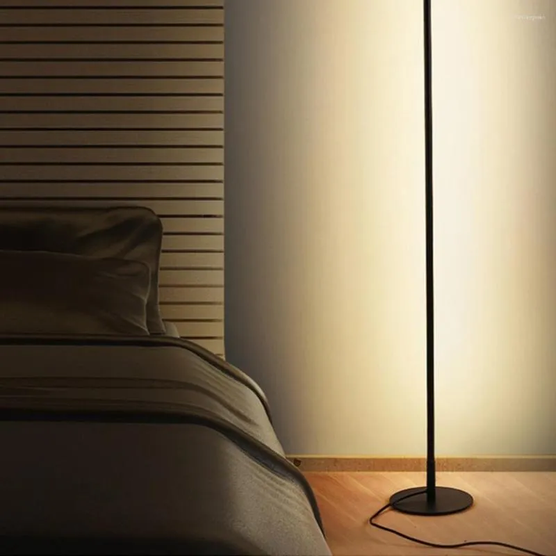 Vloerlampen moderne minimalistische lamp led dimable lichten kamer slaapkamer bank staan ​​/