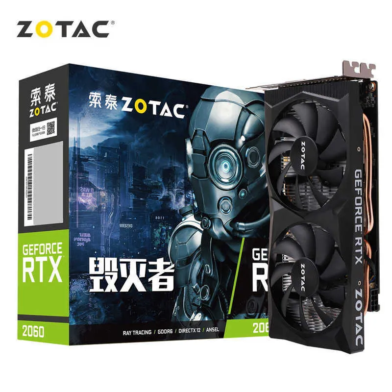 Zotac Gaming Geforce Rtx Rtx 2060 Salida ZOTAC RTX 2060
