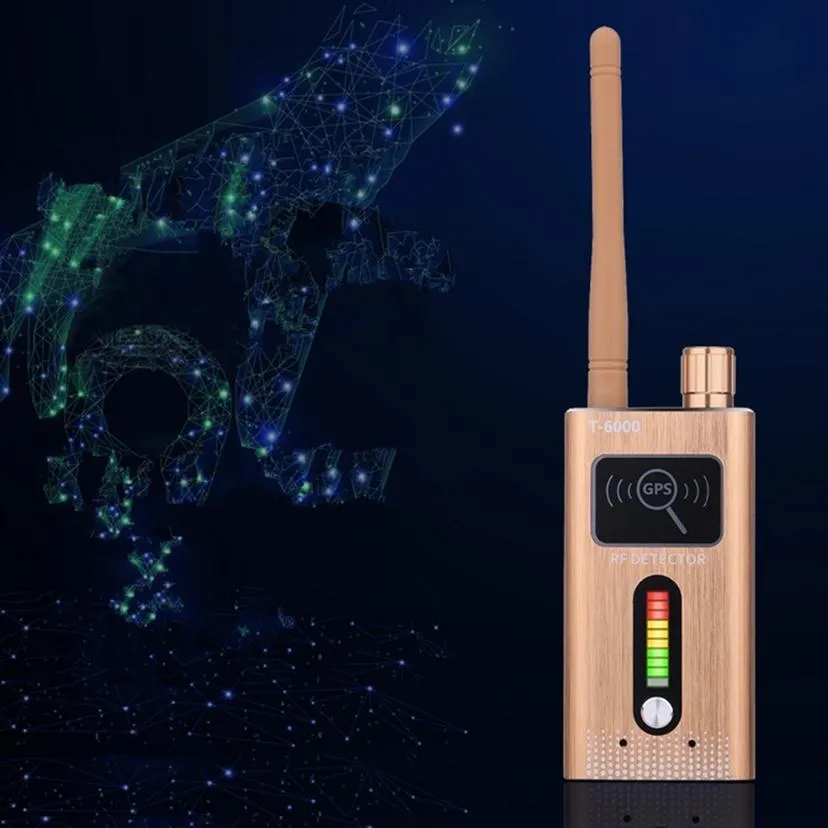 RF Signal Detector Expert GPS Tracker Detection 2G 3G 4G GPS Tracker Bug Detector Anti Candid Magnet Detector T6000272f