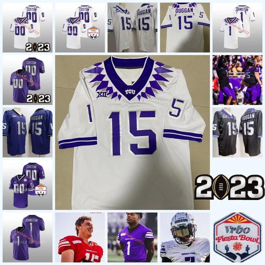 TCU Horned Frogs Football Jersey Daythan Davis Cordel Iwuagwu Isaiah
