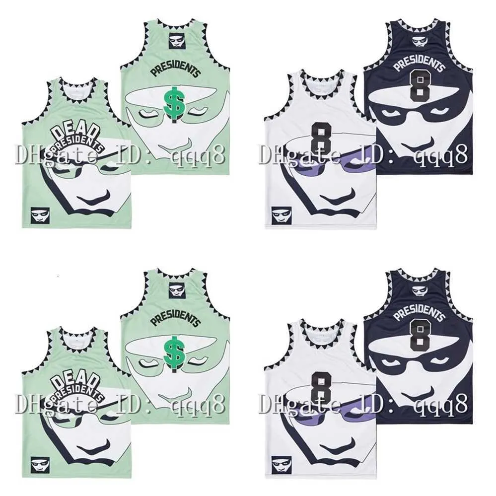 qqq8 8# DEAD PRESIDENTS CONSPIRACY JERSEY Basketball Jersey