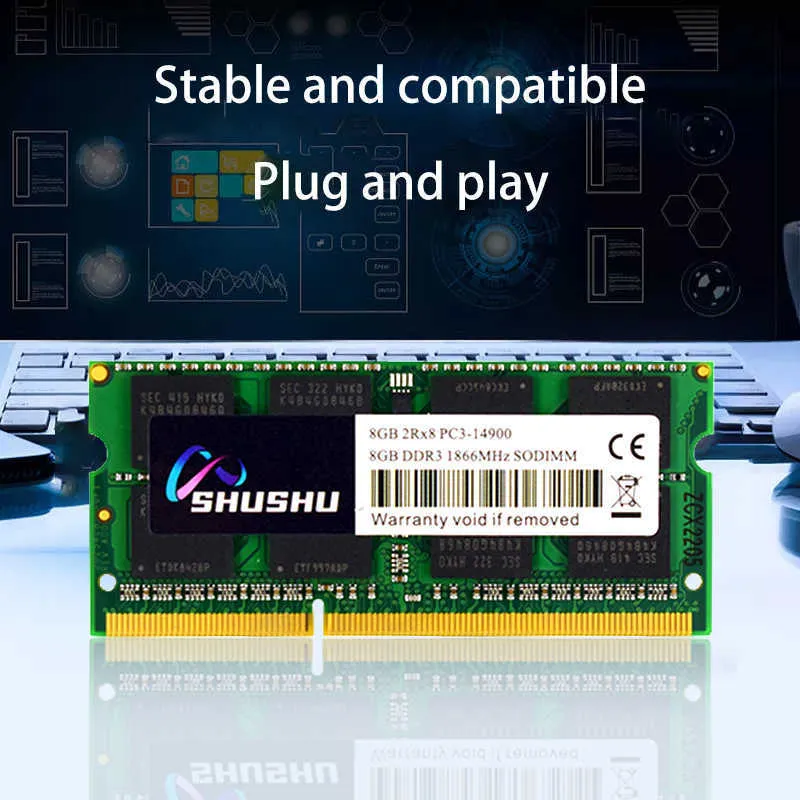 Shushu Memoria Ram DDR3 DDR3L 8GB 4GB 1333MHZ 1600 1866 Sodimm RAM PC3 10600 12800 14900 2 435 DHgate