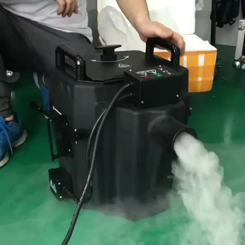 Dry Ice Fog Machine 3500W Stage Effect Dry Ice Machine Low Lying Smoke  Machine for Dj