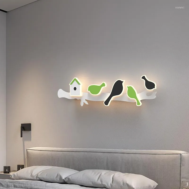 Lampes murales en marbre LED moderne glaçage rustique décoration intérieure déco des lumières intérieures applique