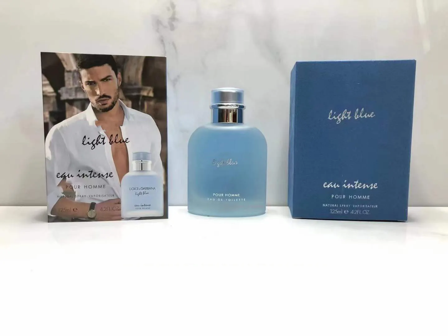 Light Blue Pour Homme Eau de Toilette Capacity 75 ml