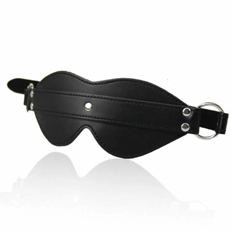 PU LÄDER BLINNBLES SEX EYE MASK SM FLIRT MASQUERADE COSPlay Bondage Spanking Toy For Couples Adult Games Erotic Accessory