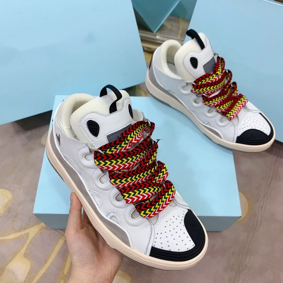 Designer Woven Sneakers: Premium Leather Lace-Up Casual  display picture 1