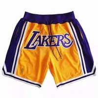 Tracksuits Genuine Embroidery Men and Women Basketball Uniform Shorts Pocket Version Retro Embroidery Pocket Edition Allstars Jerseys Students Sports