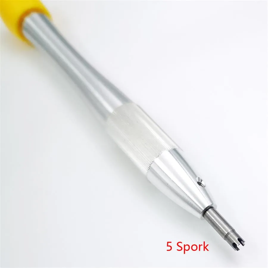 5 Spokes Star Silver Screwdriver Tool For R M Watch Band Watch Case212U